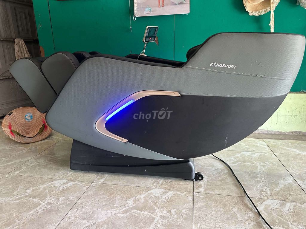 Ghế massage Kingsport G78 Đen, Xám. Mua bán Bàn ghế tại Huyện Bàu Bàng Bình Dương được đăng bởi hỏi là chốt hình 1