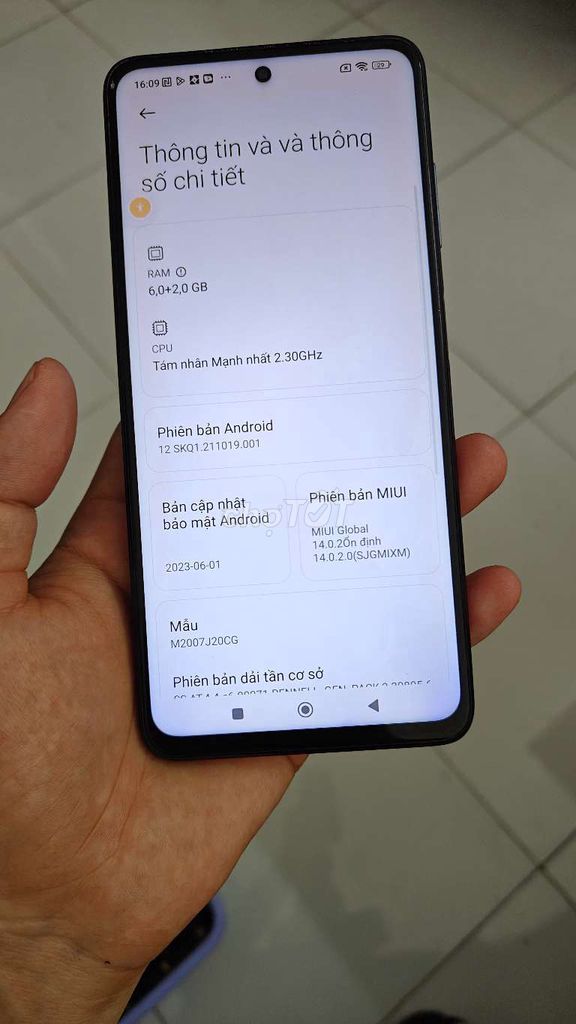 POCO X3 NFC 128GB Xám. Mua bán Điện thoại tại Thành phố Thủ Đức Tp Hồ Chí Minh được đăng bởi Điện Thoại Giá Tốt hình 1