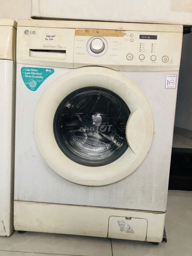 Máy giặt LG 7kg cửa trước Trắng. Mua bán Máy giặt tại Quận 10 Tp Hồ Chí Minh được đăng bởi Chị Châu hình 1