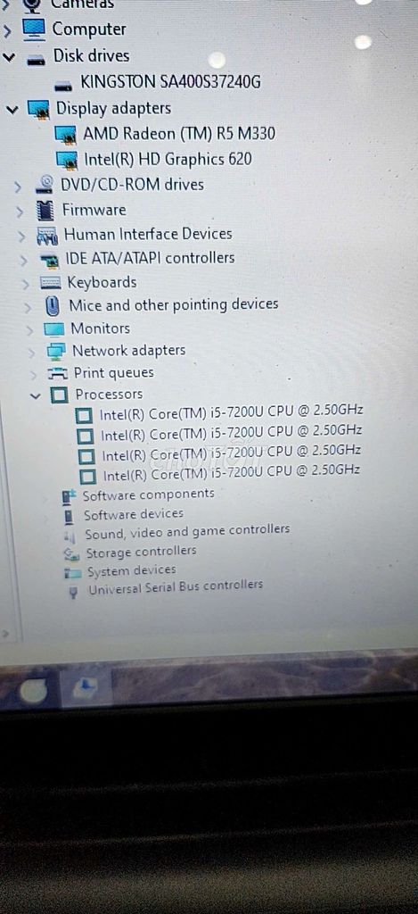 Dell Inspiron 15 i5-7200U 8GB/240GB Đen. Mua bán Laptop tại Quận Ninh Kiều Cần Thơ được đăng bởi Mr Nguyên  hình 1