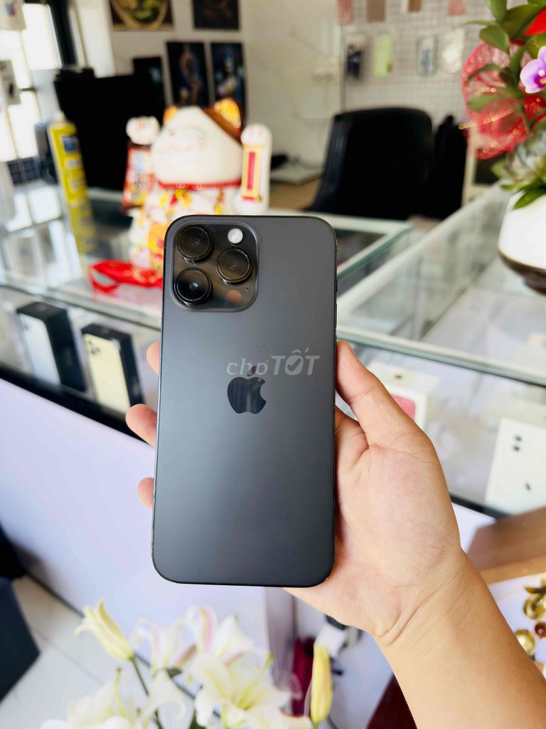 iPhone 14 Pro Max 128GB Đen. Mua bán Điện thoại tại Thị xã Phú Mỹ Bà Rịa - Vũng Tàu được đăng bởi Bi Táo hình 1