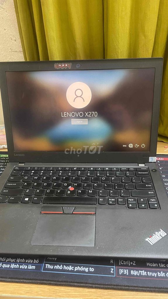 Laptop Lenovo X270 Đen. Mua bán Laptop tại Quận Ba Đình Hà Nội được đăng bởi Cái Gì Cũng Bán  hình 1