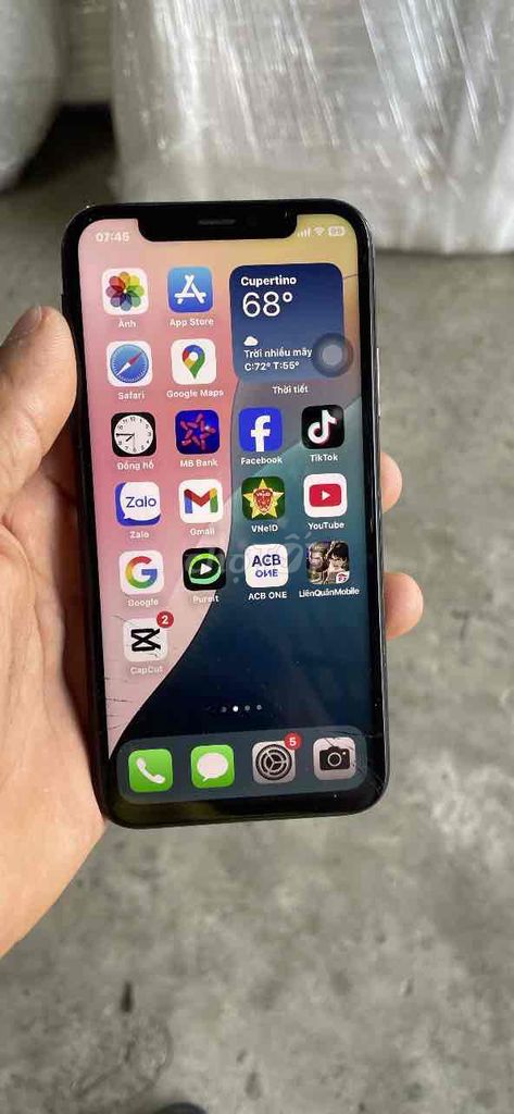 iPhone XS 64GB Đen Đã sử dụng. Mua bán Điện thoại tại Huyện Hóc Môn Tp Hồ Chí Minh được đăng bởi Nguyễn trọng hửu hình 1