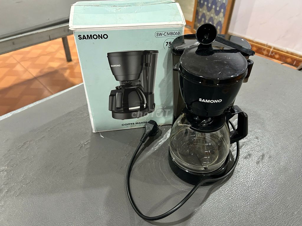 Máy pha cà phê Samono SW-CMB06B Đen Đã sử dụng. Mua bán Bếp, lò, đồ điện nhà bếp tại Huyện Kiến Thuỵ Hải Phòng được đăng bởi Đỗ Lan Chà hình 1