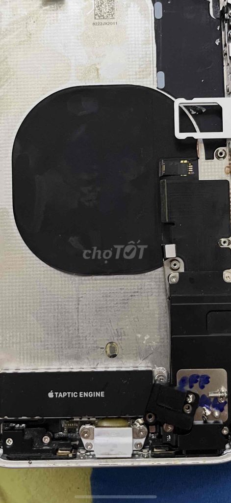 Vỏ iphone 8 plus zin đẹp màu trắng đủ nút khay sim