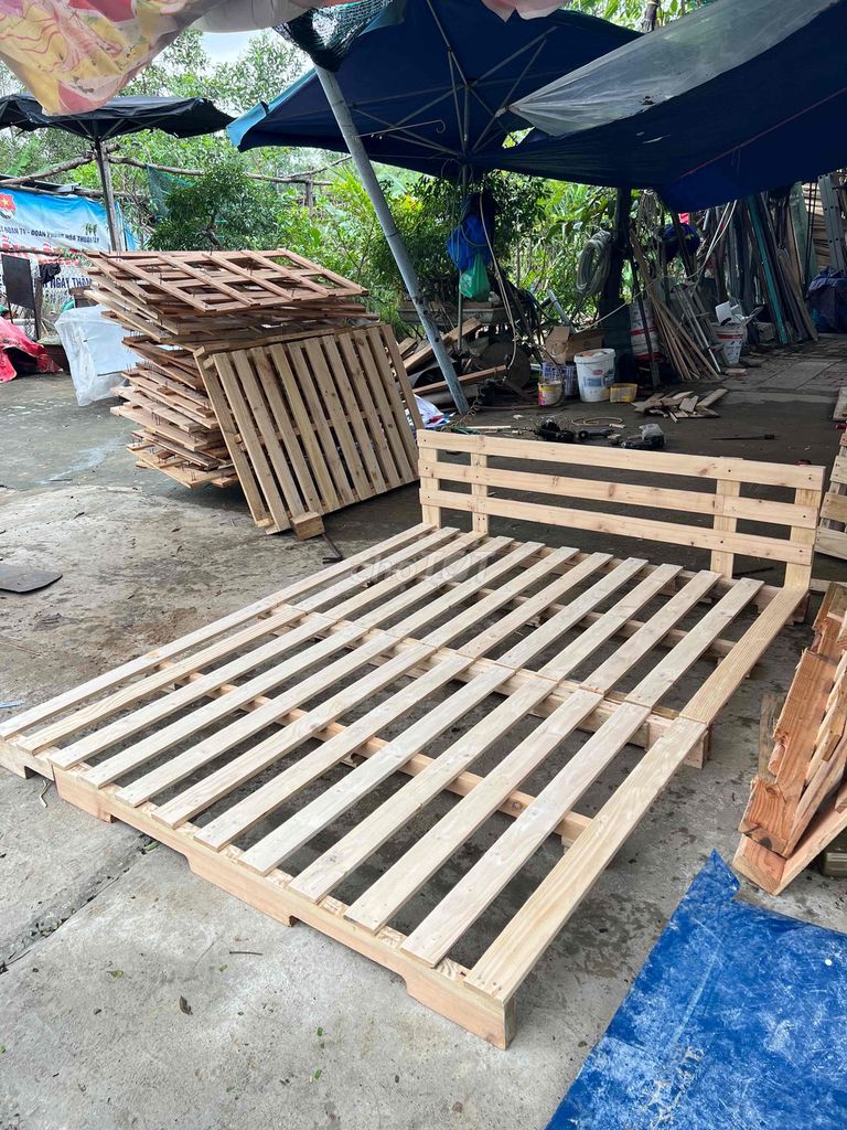 Giường pallet giá rẻ mùa lạnh