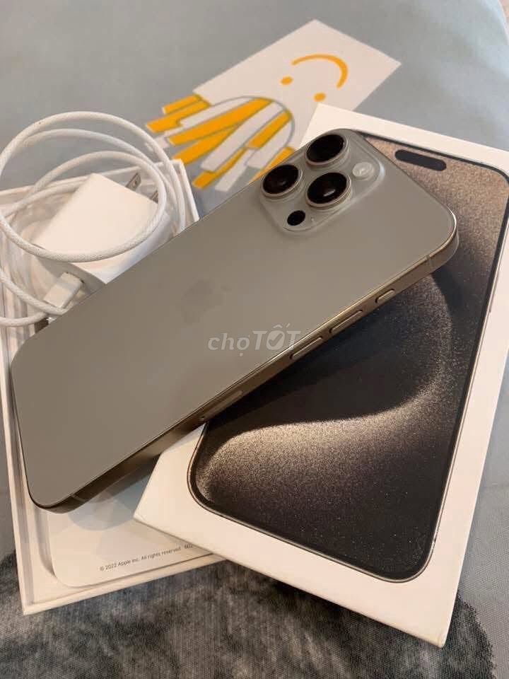 Apple iPhone 15 Pro Max 256GB Xám Việt Nam. Mua bán Điện thoại tại Quận 1 Tp Hồ Chí Minh được đăng bởi Hội Đồ Điện Tử hình 1