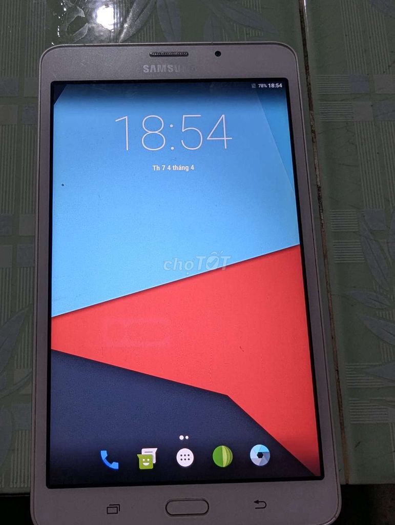 Samsung Galaxy Tab A 2016 Trắng. Mua bán Máy tính bảng tại Huyện Châu Thành Tiền Giang được đăng bởi American hình 1