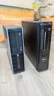 2 thùng Máy bộ Dell và HP Core i5 đồ hoạ chơi game