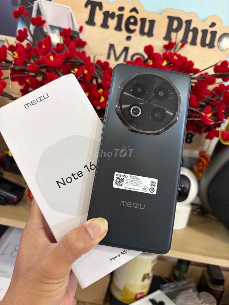 Meizu Note 16 5G fullbox 8/128GB pin6600 êm. Mua bán Điện thoại tại Quận Bình Tân Tp Hồ Chí Minh được đăng bởi Triệu Phúc hình 1