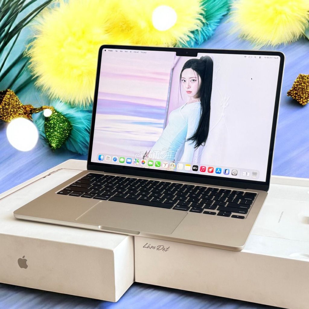 MacBook Air M2 13" 16GB/256GB LikeNew Fullbox VN. Mua bán Laptop tại Quận Bình Tân Tp Hồ Chí Minh được đăng bởi Đạt hình 1