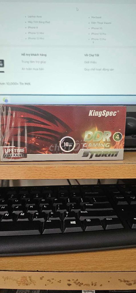 RAM KingSpec Storm 16GB DDR4 3200MHz. Mua bán Linh kiện (RAM, Card...) tại Thành phố Sóc Trăng Sóc Trăng được đăng bởi chợ sóc trăng hình 1