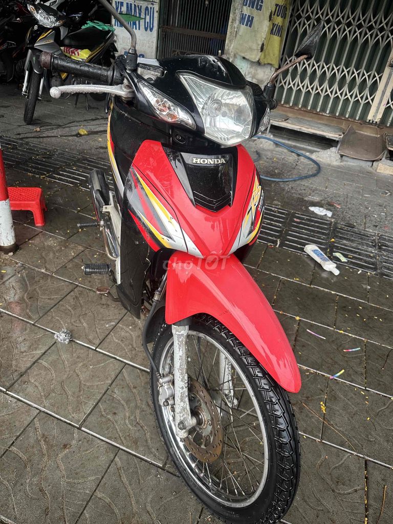 Honda Wave RS 2008 красный, черный, серебристый