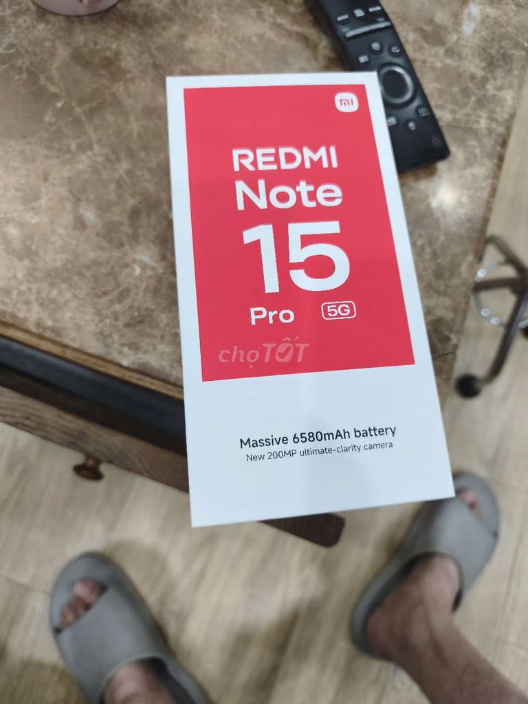Xiaomi Redmi Note 15 Pro 5G Mới 99.99%. Mua bán Điện thoại tại Quận Đống Đa Hà Nội được đăng bởi Hùng Trần. Chủ nhà bán. hình 1