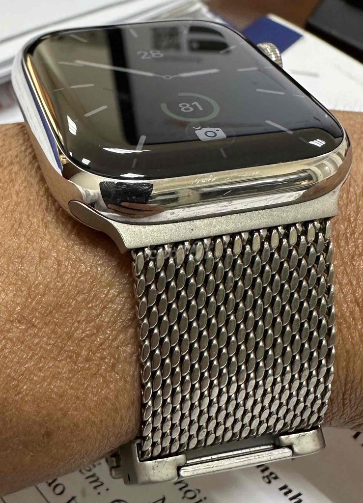 Apple Watch Series 9 Thép Trắng. Mua bán Thiết bị đeo thông minh tại Thành phố Nha Trang Khánh Hòa được đăng bởi Hội hình 1