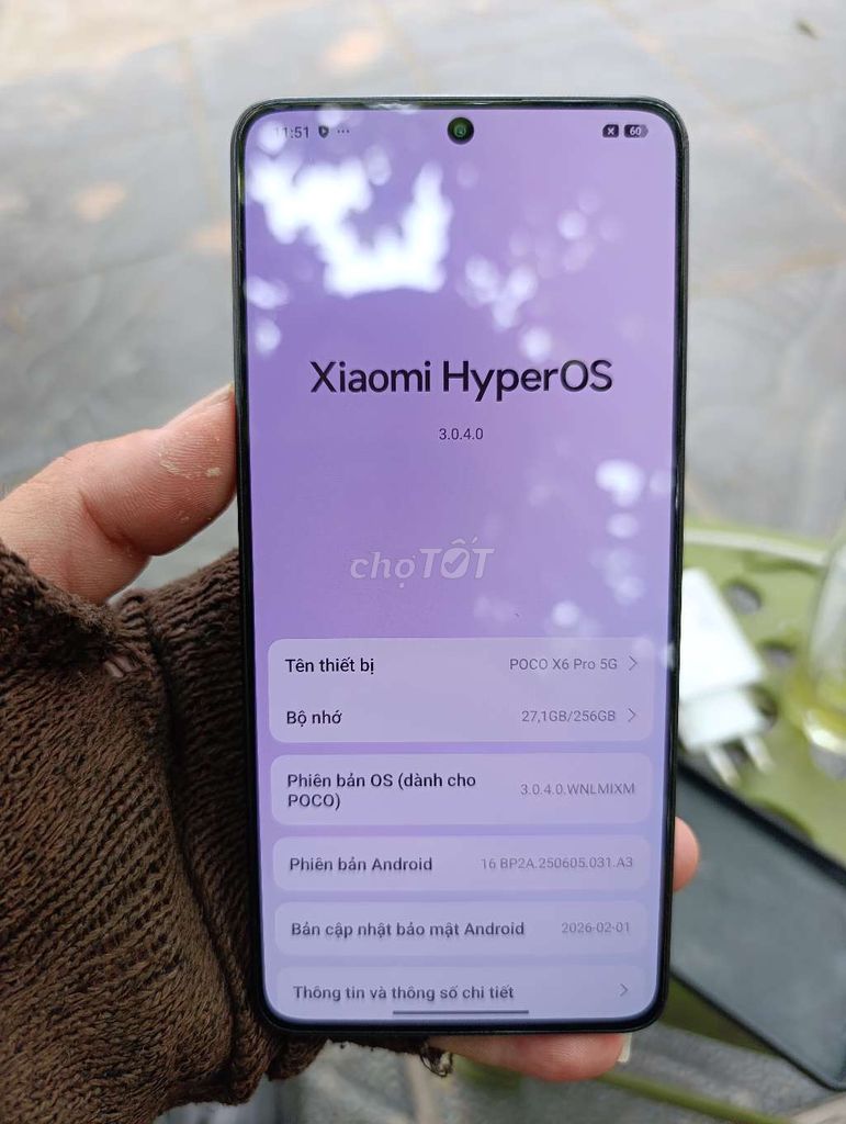POCO X6 Pro 5G 256GB Đen Việt Nam. Mua bán Điện thoại tại Quận Hà Đông Hà Nội được đăng bởi tuân tiền lẻ hình 1