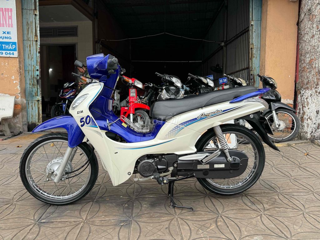 SYM Angela 50 Trắng Xanh Zin. Mua bán Xe máy tại Quận Ninh Kiều Cần Thơ được đăng bởi DVCĐ Công Minh hình 5