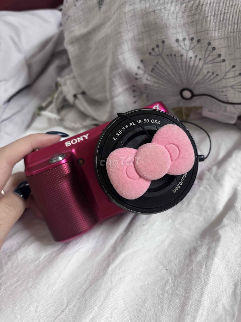 Máy ảnh Sony NEX-F3 Hồng. Mua bán Máy ảnh, Máy quay tại Quận Bình Thạnh Tp Hồ Chí Minh được đăng bởi Bảo Thy hình 1