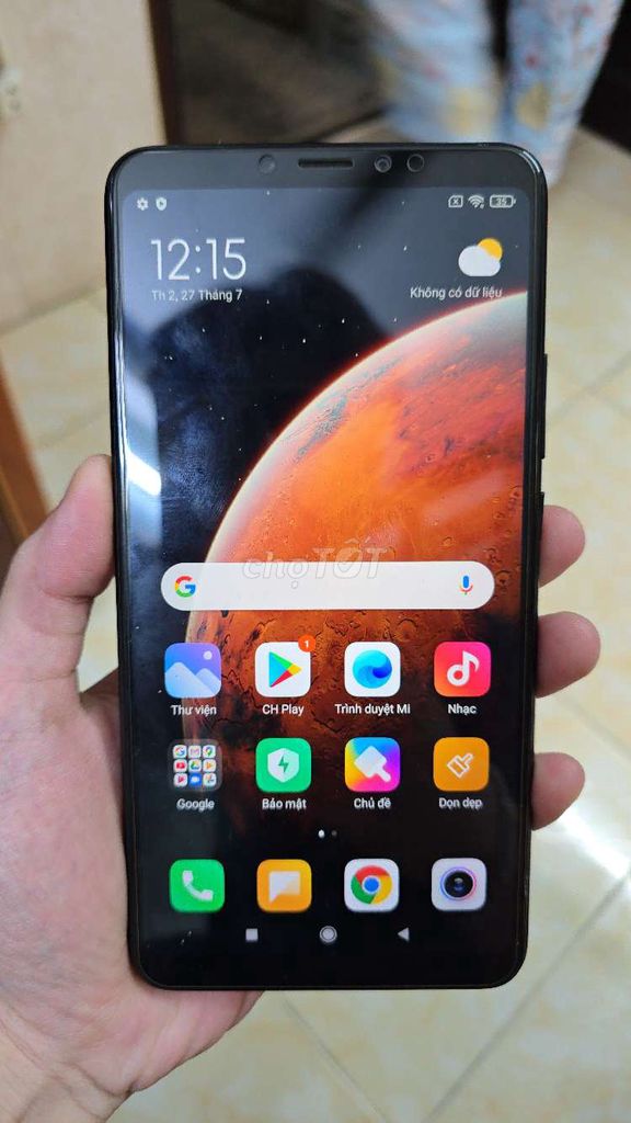 Xiaomi Mi Max 3 64GB Đen Đã sử dụng. Mua bán Điện thoại tại Quận Phú Nhuận Tp Hồ Chí Minh được đăng bởi Trần Gia Huy hình 1