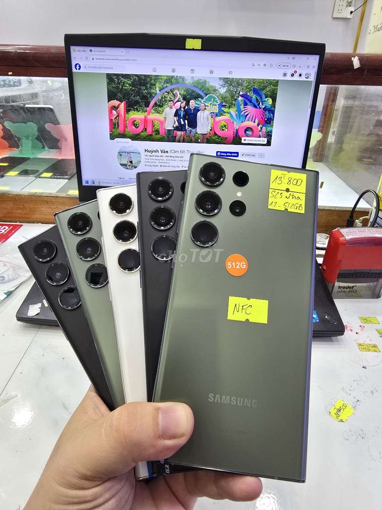 Samsung S23 Ultra 5G 256GB - 512GB. Mua bán Điện thoại tại Thành phố Long Xuyên An Giang được đăng bởi Facebook Cầm Đồ Thúy Vân hình 1