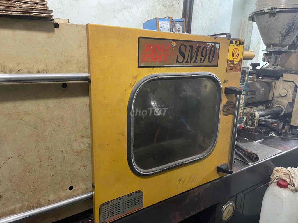 Máy ép nhựa CHẤN HÙNG SM90 1997. Mua bán Đồ chuyên dụng, Giống nuôi trồng tại Quận Tân Phú Tp Hồ Chí Minh được đăng bởi Đức DDuy hình 1