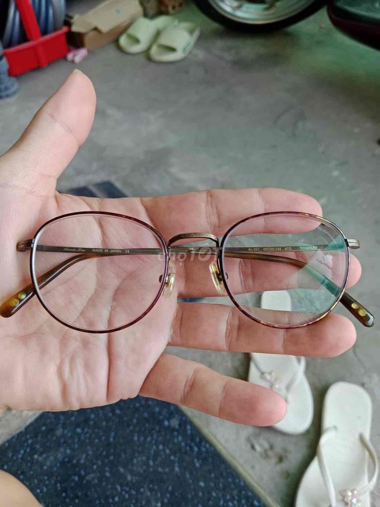 Gọng kính Acoustic Line AL-021 Titan Nhật Bản. Mua bán Phụ kiện thời trang khác tại Quận Hải Châu Đà Nẵng được đăng bởi Lê Tấn Kiên hình 1