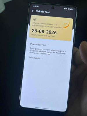 TECNO CAMON 40 256GB. Mua bán Điện thoại tại Quận Ba Đình Hà Nội được đăng bởi HùngT