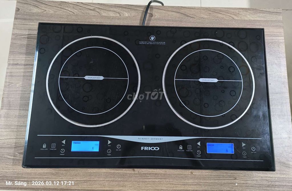 Bếp từ đôi FRICO FC-DC146. Mua bán Bếp, lò, đồ điện nhà bếp tại Quận 7 Tp Hồ Chí Minh được đăng bởi Nguyễn Doãn Sáng hình 1