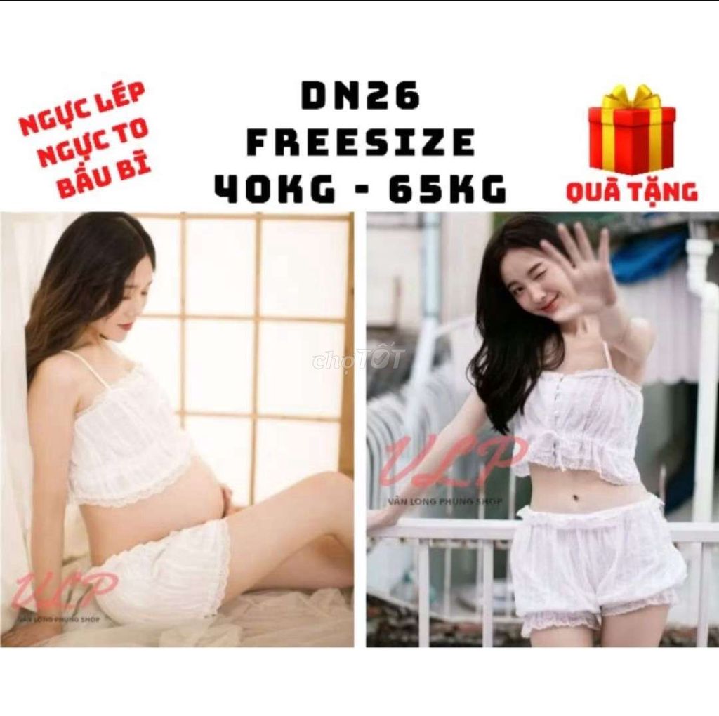 [CÓ BIGSIZE ĐẾN 65KG]_DN26_Bộ đồ ngủ chất thô dũi