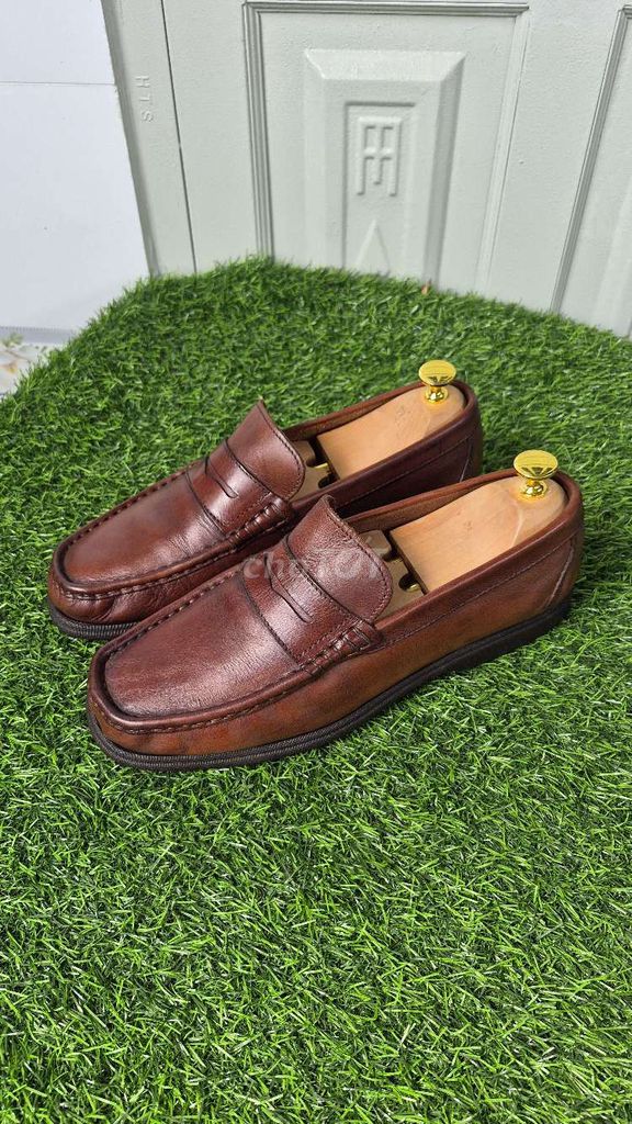 Giày lười nam da nguyên tấm size 43. Mua bán Giày dép tại Huyện Nhơn Trạch Đồng Nai được đăng bởi Túi Si Ngọc Khánh  hình 1