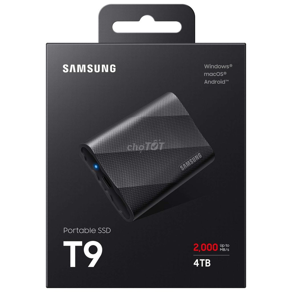Ổ cứng di động Samsung T9 4TB. Mua bán Phụ kiện (Màn hình, Chuột...) tại Huyện Vĩnh Lợi Bạc Liêu được đăng bởi Pipo hình 1