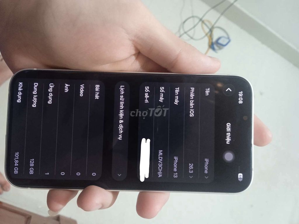 iPhone 13 128GB Bạc. Mua bán Điện thoại tại Huyện Tam Đảo Vĩnh Phúc được đăng bởi Nguyễn văn nam hình 1