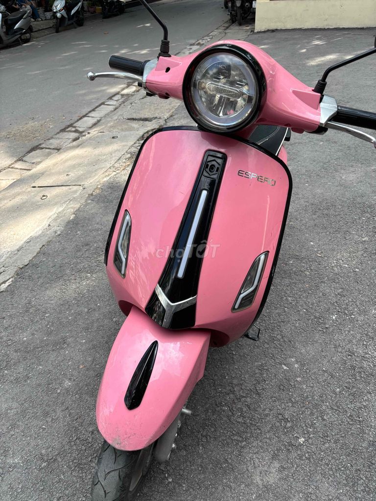 Xe may điện Espero Hồng