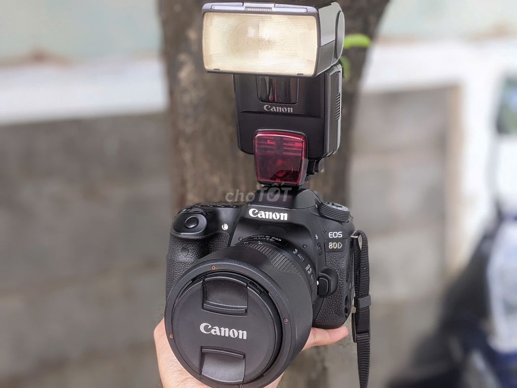 [Máy ảnh KTS] Canon 80D DSLR Đen kèm lén 18-135MM. Mua bán Máy ảnh, Máy quay tại Quận 6 Tp Hồ Chí Minh được đăng bởi may anh KTS hình 1