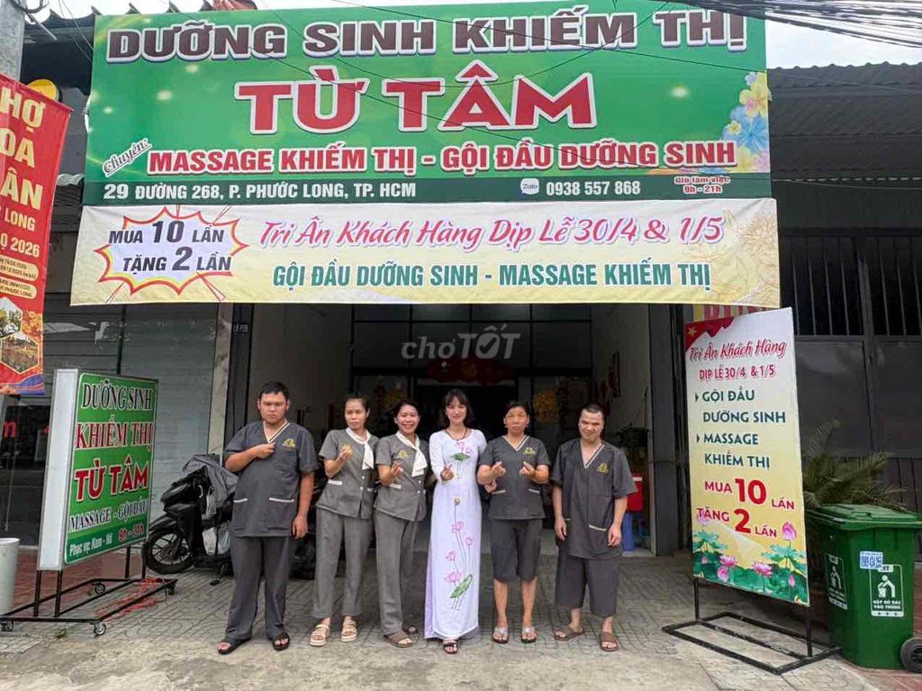 Sang chuyển giao mô mình Dưỡng Sinh khiếm thị