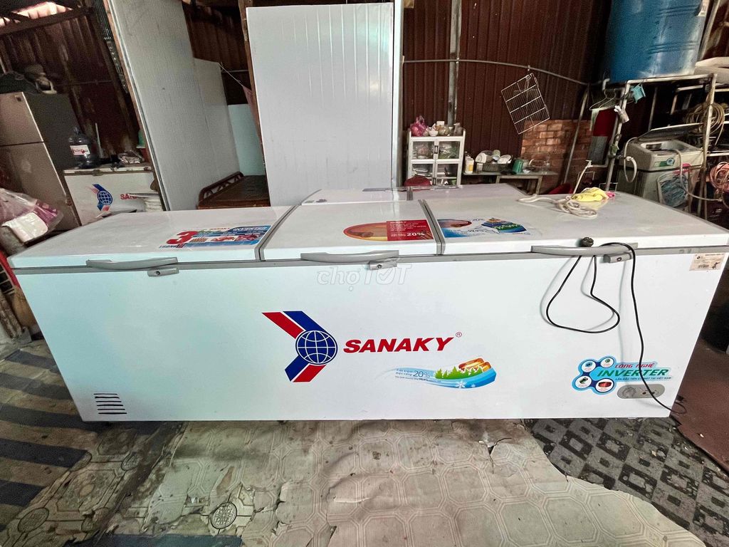 Tủ đông Sanaky VH-1199HY 124kg Trắng. Mua bán Tủ lạnh tại Quận Tân Phú Tp Hồ Chí Minh được đăng bởi Linhduong hình 1