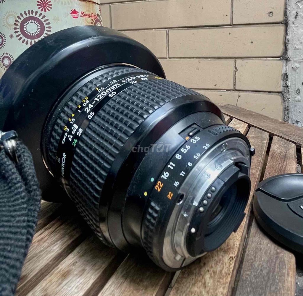 Ống kính Nikon 24-120 D Đen. Mua bán Máy ảnh, Máy quay tại Quận Tân Phú Tp Hồ Chí Minh được đăng bởi Anh Hai hình 1