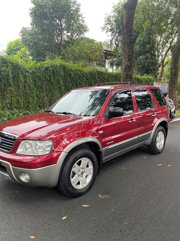 Ford Escape 2005 2.3 Đỏ. Mua bán Ô tô tại Quận Tân Phú Tp Hồ Chí Minh được đăng bởi Tân Phú Car hình 3