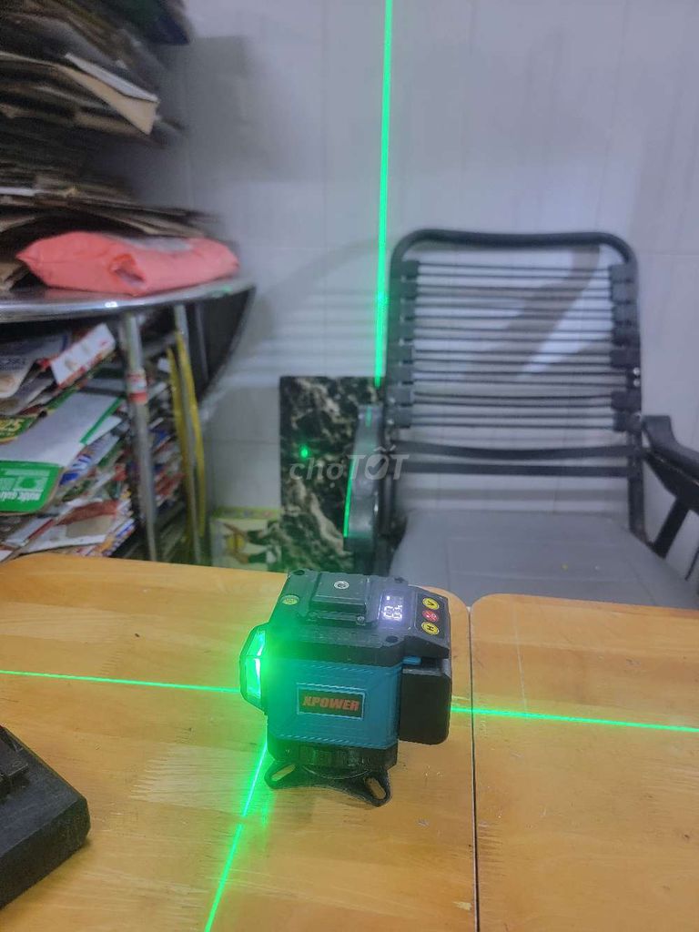 Máy cân mực vạch kẻ laser xài tốt