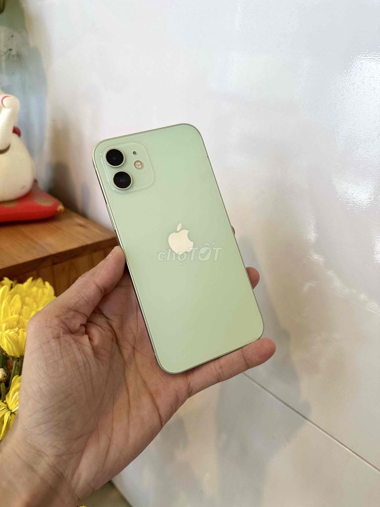 Apple iPhone 12 64GB Xanh lá. Mua bán Điện thoại tại Thành phố Long Xuyên An Giang được đăng bởi phong LX  hình 1