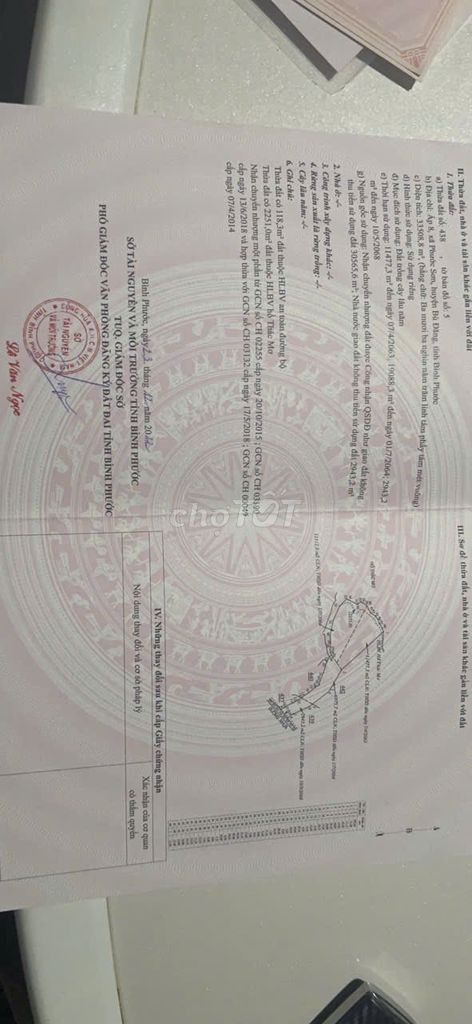 3.35 hec cần bán gấp mặt tiền đường nhựa, view hồ Thác mơ được lên thổ. Mua bán đất tại Huyện Bù Đăng Bình Phước được đăng bởi Huynh thi ngoc bich hình 3