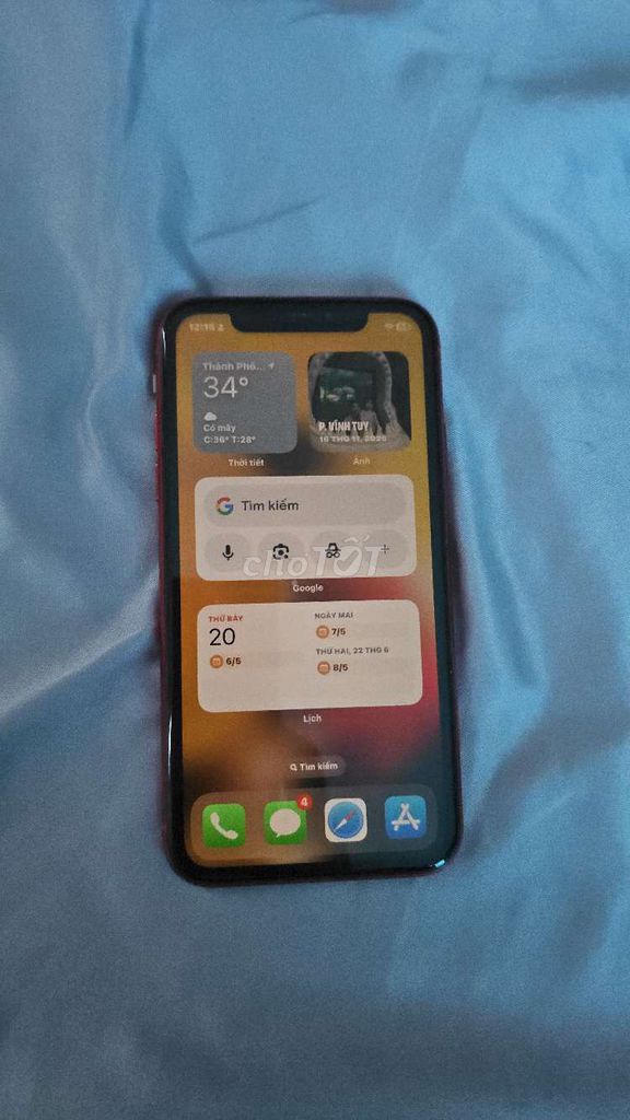 Apple iPhone XR Đỏ 64g. Mua bán Điện thoại tại Huyện Thường Tín Hà Nội được đăng bởi Nguyễn Khải hình 1