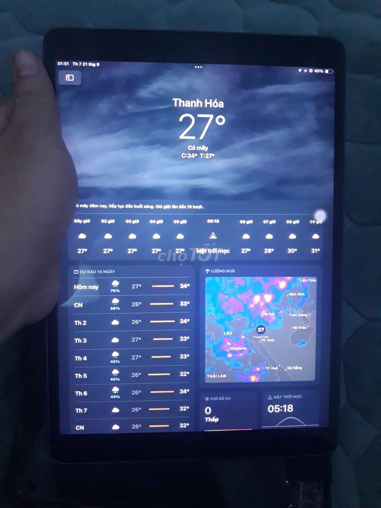 Ipad air 3 bán quanh khu vực Thanh Hóa