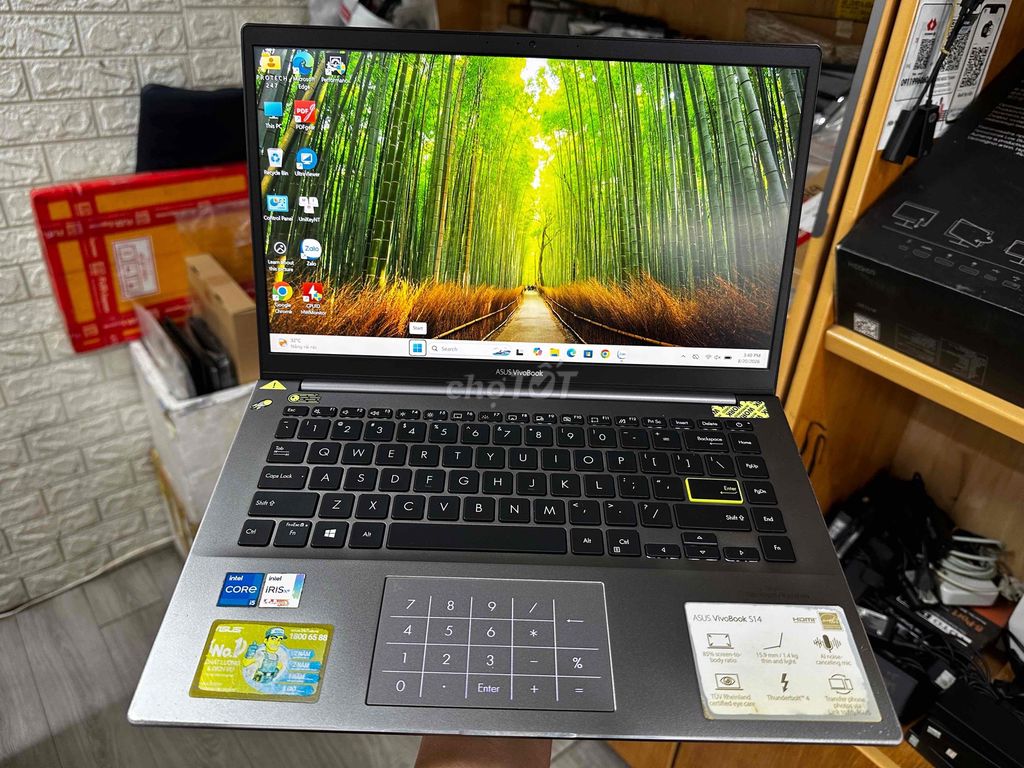 Asus Vivobook S14 S433E i5-1135G7 vỏ nhôm. Mua bán Laptop tại Thành phố Biên Hòa Đồng Nai được đăng bởi thanh hình 1