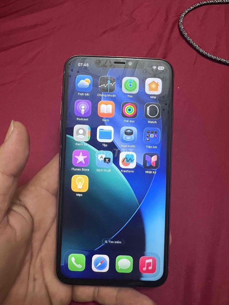 Apple iPhone 11 Pro Max 256G  Vàng. Mua bán Điện thoại tại Huyện Châu Đức Bà Rịa - Vũng Tàu được đăng bởi Hoang anh hình 1