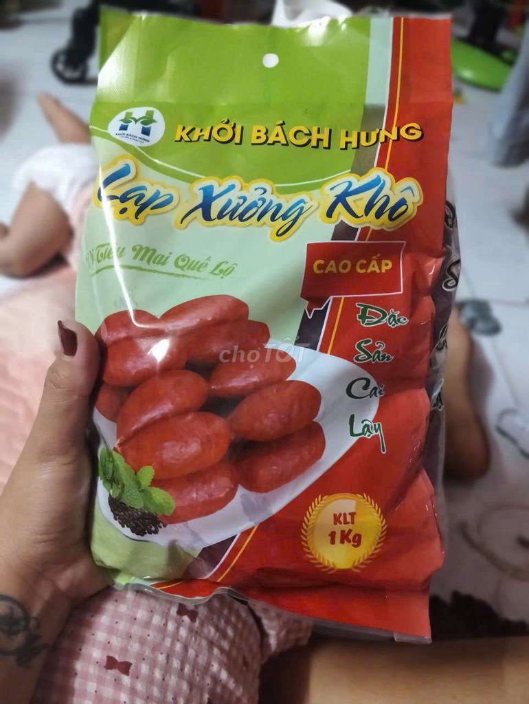 Lạp xưởng khô Khởi Bách Hưng Mai Quế Lộ. Mua bán Đồ ăn, thực phẩm và các loại khác tại Thị xã Bến Cát Bình Dương được đăng bởi Nguyễn Thành Vỹ hình 1