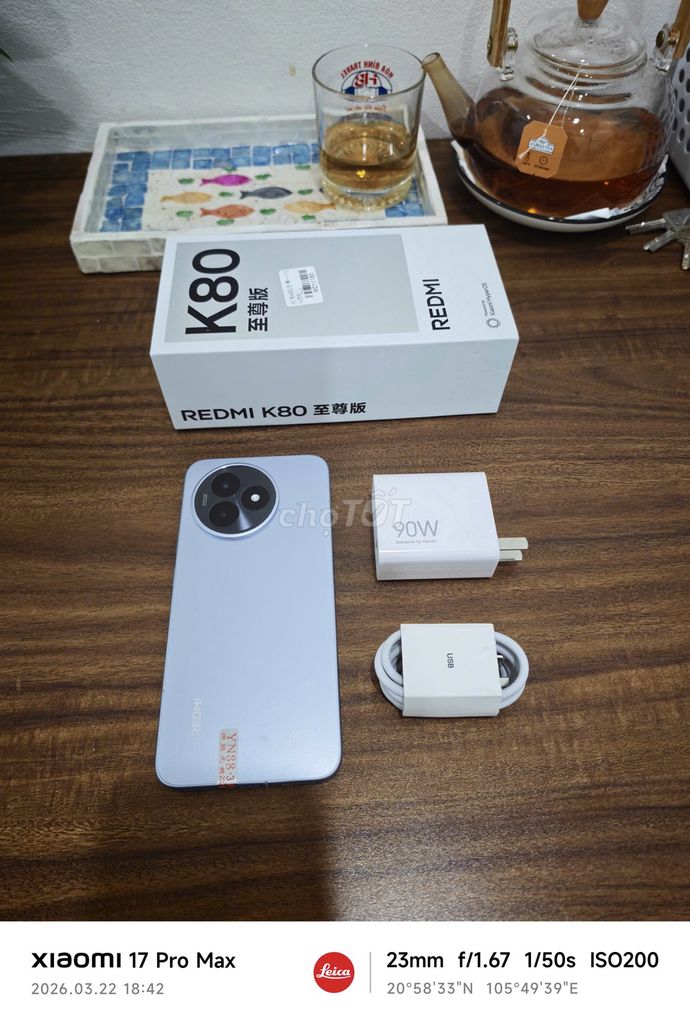 Redmi K80 Ultra 12/256 Fulbox có ship COD. Mua bán Điện thoại tại Quận Ba Đình Hà Nội được đăng bởi Android Top hình 1