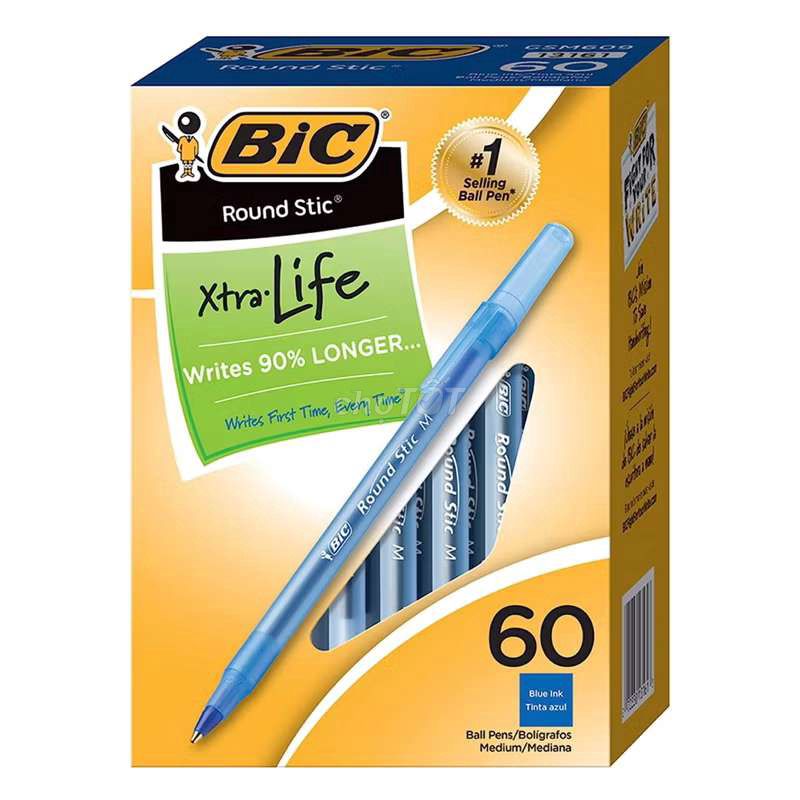 (NỘI ĐỊA MỸ)14K/2cây Viết BIC chính hãng mua ở Mỹ