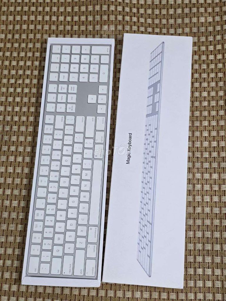 Bàn phím Apple Magic Keyboard Full size Trắng Mới. Mua bán Phụ kiện (Màn hình, Chuột...) tại Quận Đống Đa Hà Nội được đăng bởi Văn Long hình 1
