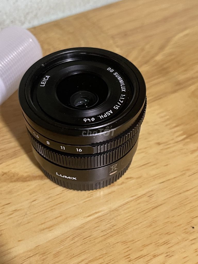 Ống leica 15mm 1.7 lumix. Mua bán Máy ảnh, Máy quay tại Quận 12 Tp Hồ Chí Minh được đăng bởi Nguyễn Văn Tiến hình 1